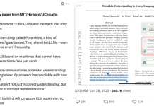 Gary Marcus惊世之言:纯LLM上构建AGI彻底没了希望!MIT、芝大、哈佛论文火了