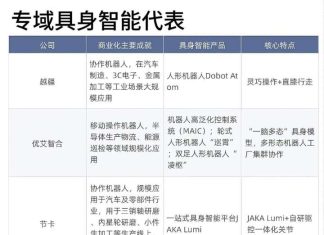 深度观察:盘点八家“明星”专域型具身智能机器人,为何有望率先完成商业化?